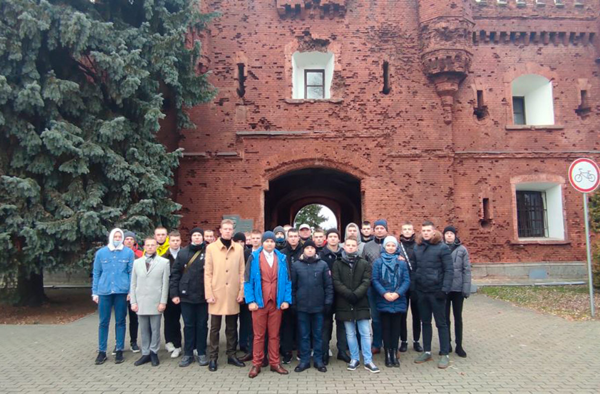 Курсанты посетили мемориальный комплекс «Брестская крепость-герой»
