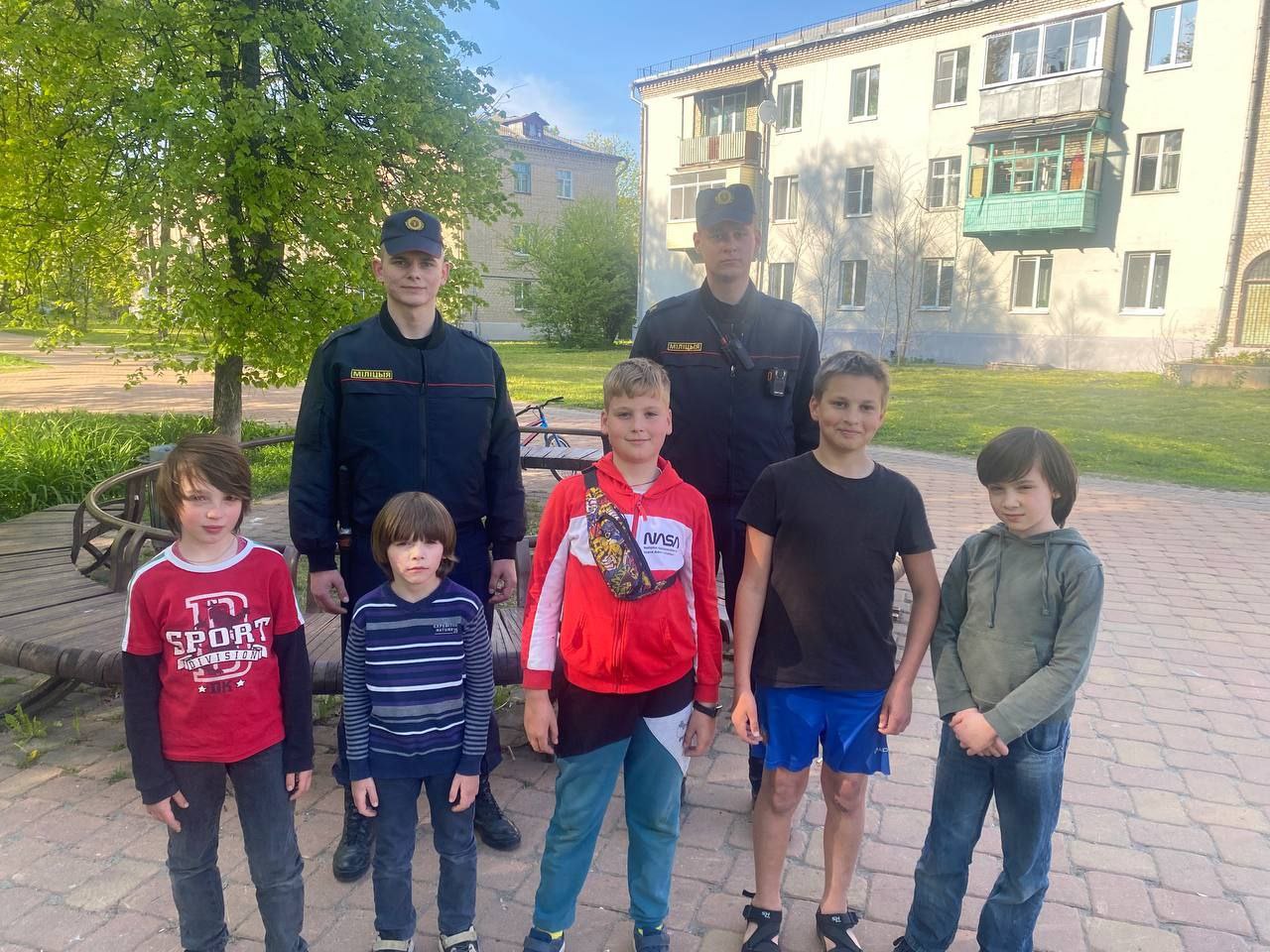 Служба по охране общественного порядка в Центральном районе города Минска