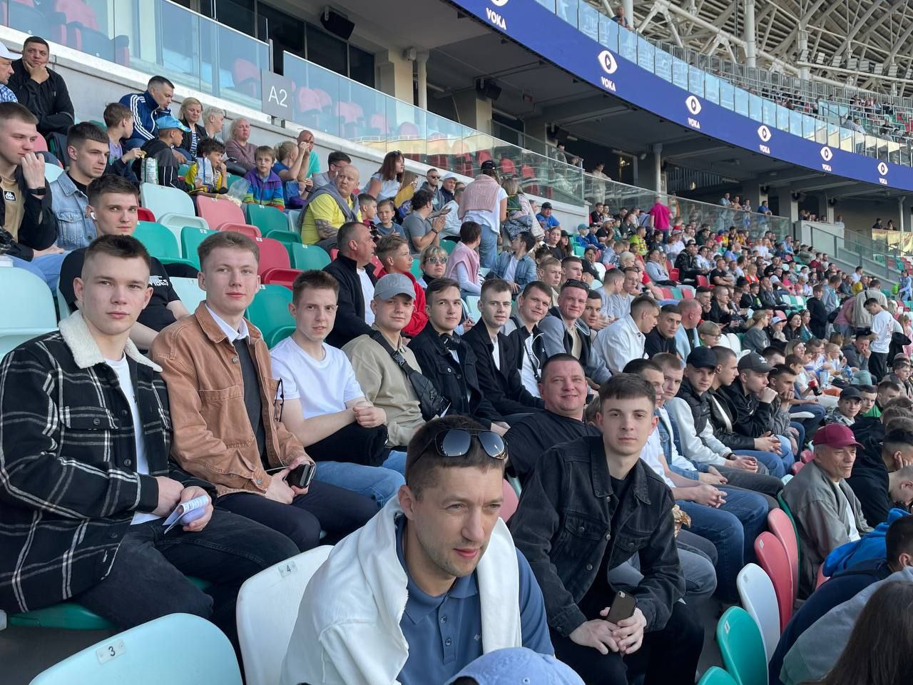 Посетили финал Чемпионата Беларуси по футболу 2023